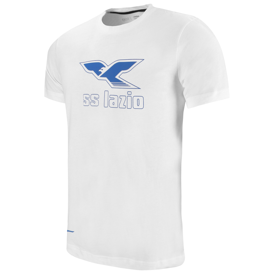 Mizuno 125th Anniversary S.S. Lazio Cotton Tee Logo Junior White